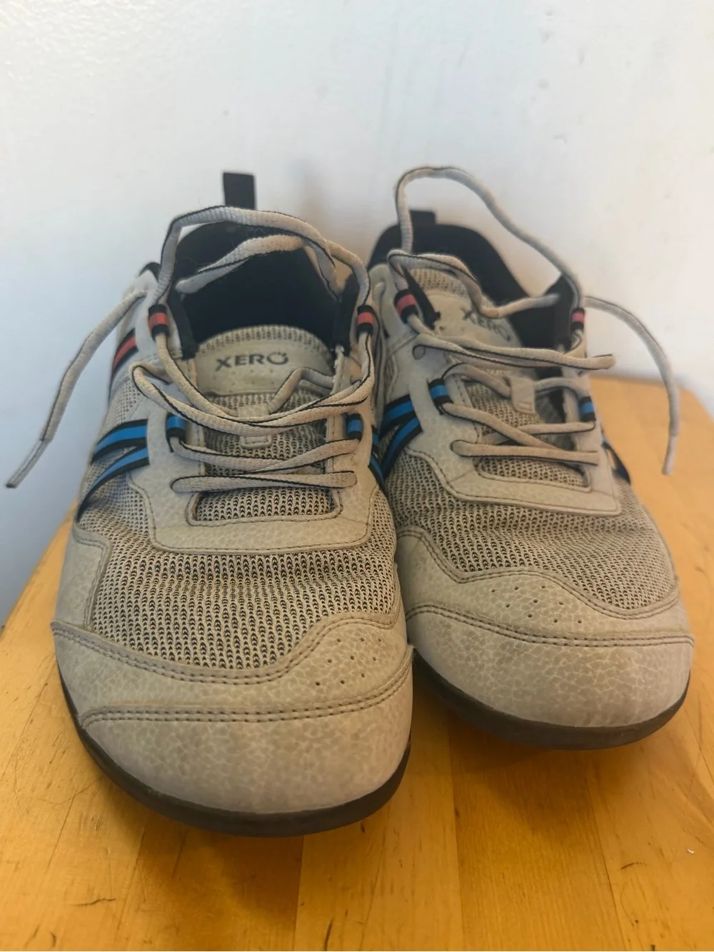 Xero Shoes Prio Barefoot Minimalist Training Shoes Gray Blue Men’s US 9 EU 42